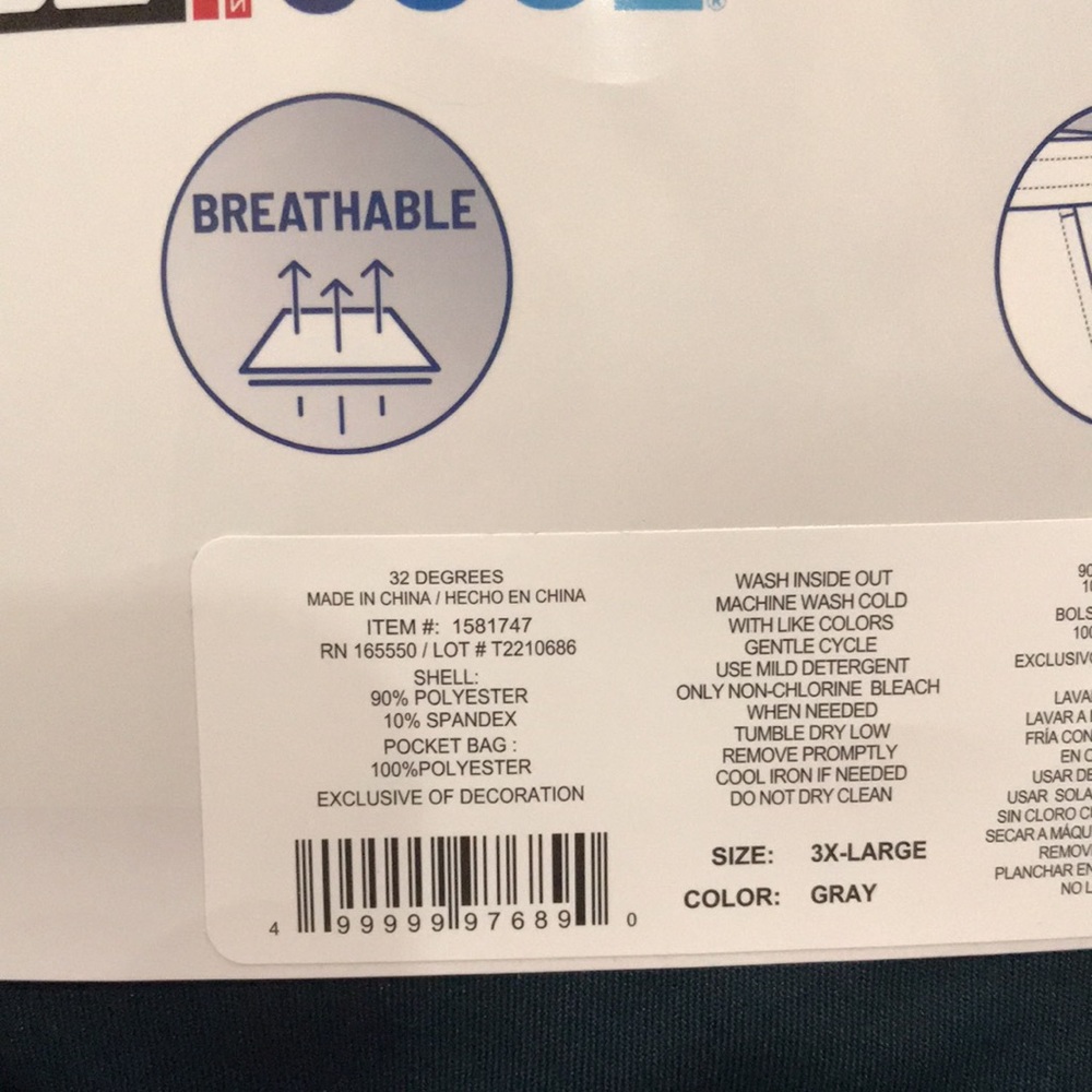 PRICE FIRM (2) packs of (2)pair in each pack of men’s performance shorts ( - Picture 13 of 16